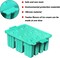 Popsicles Molds, Silicone ice Pop Mold Food Grade Cakesicles Mold For ice Cream 50 Popsicle Sticks 50 Popsicle Bag (Blue, 12 Cavities)